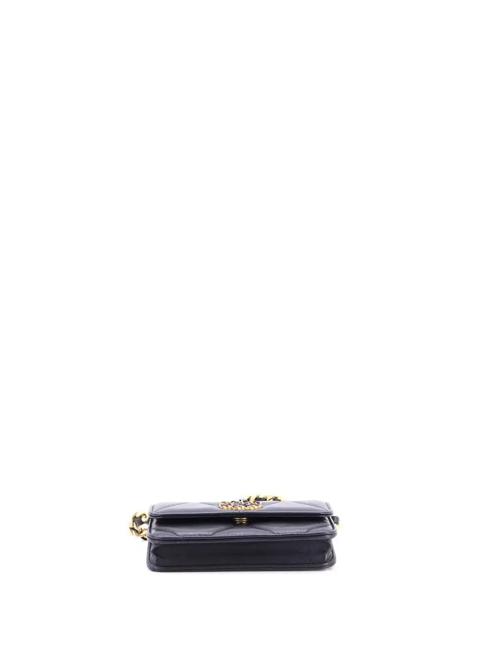 Chanel 19 Clutch With Chain Quilted #275615C28B